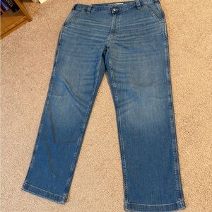 Carhartt Men's Straight Blue Jeans